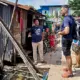 Jochen in den Slums von Yangon