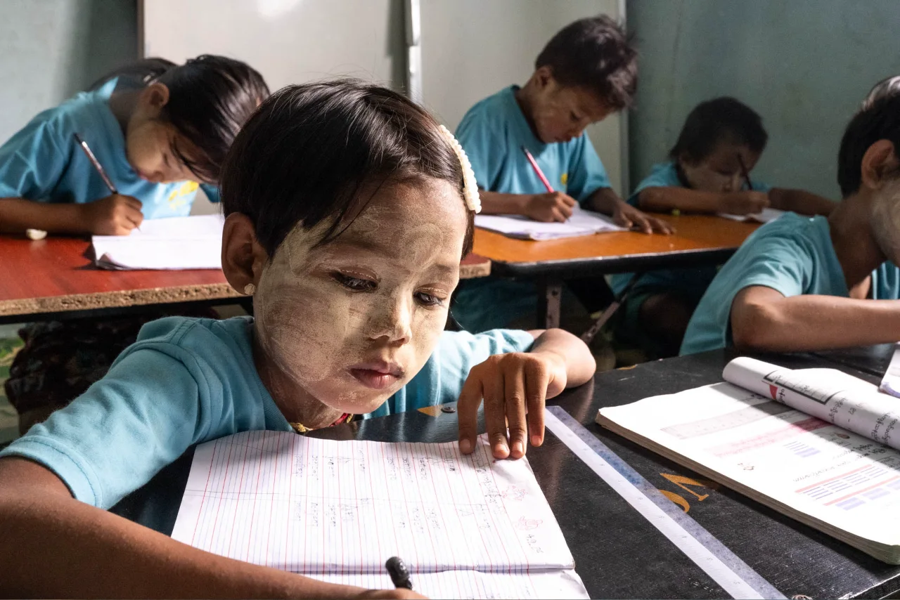 Frühkindliche Bildung im DCC von Yangon